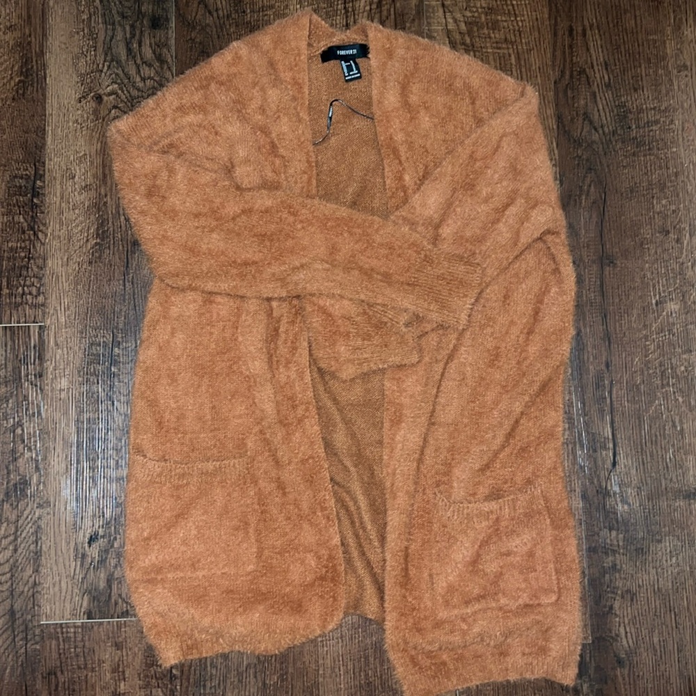 Burnt Orange Cardigan